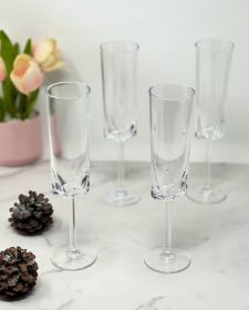 Oval Halo Plastic Champagne Flutes Set of 4 (4oz), Unbreakable Mimosa Glasses Plastic Champagne Glasses, Tritan Wedding Champagne Flutes Oval Halo Plastic Champagne Flutes Set of 4 (4oz), Unbreakable Mimosa Glasses Plastic Champagne Glasses, Tritan Wedding Champagne Flutes